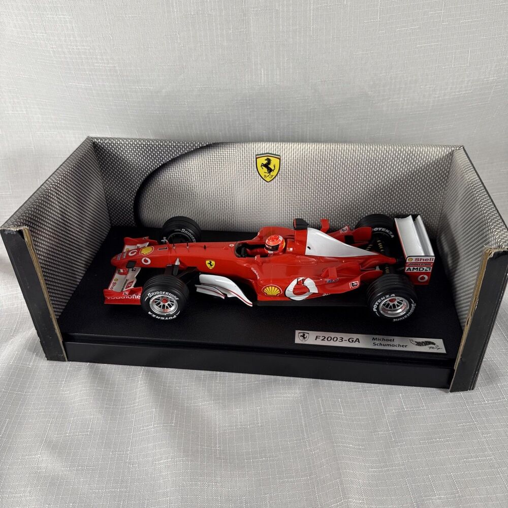 Hot Wheels Racing 1:18 Ferrari F2003-GA Michael Schumacher
